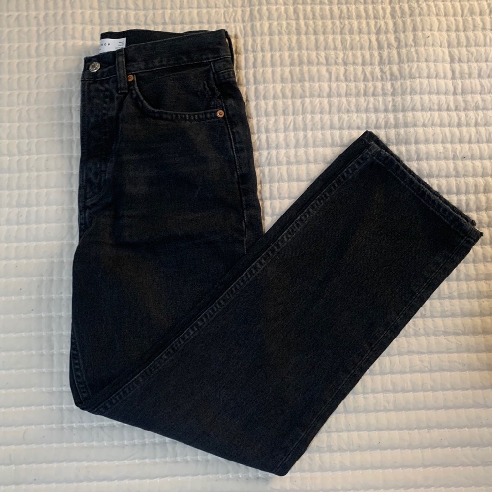 Straight leg jeans